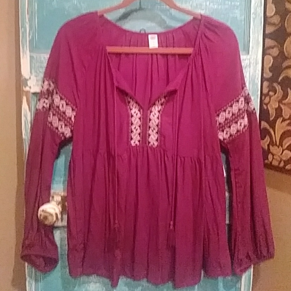 Nwt old navy peasant blouse
